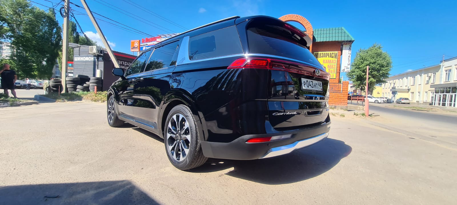 Полировка и жидкое стекло — KIA Carnival (4G), 2,2 л, 2020 года | визит ...