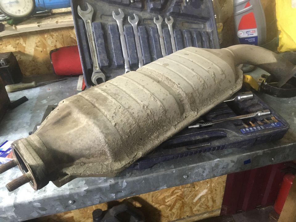 Удаление катализатора дизель 2.5 — KIA Sorento (1G), 2,5 л, 2004 года ...