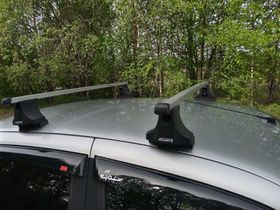 Багажник на Симбол — Renault Symbol, 1,4 л, 2009 года | аксессуары | DRIVE2