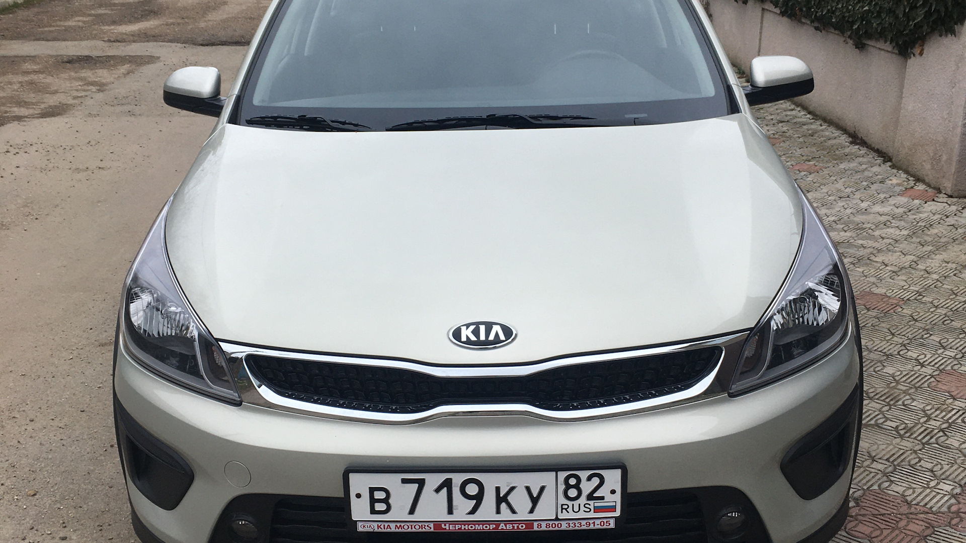 KIA Rio X-Line 1.4 бензиновый 2018 | 1.4 AT на DRIVE2