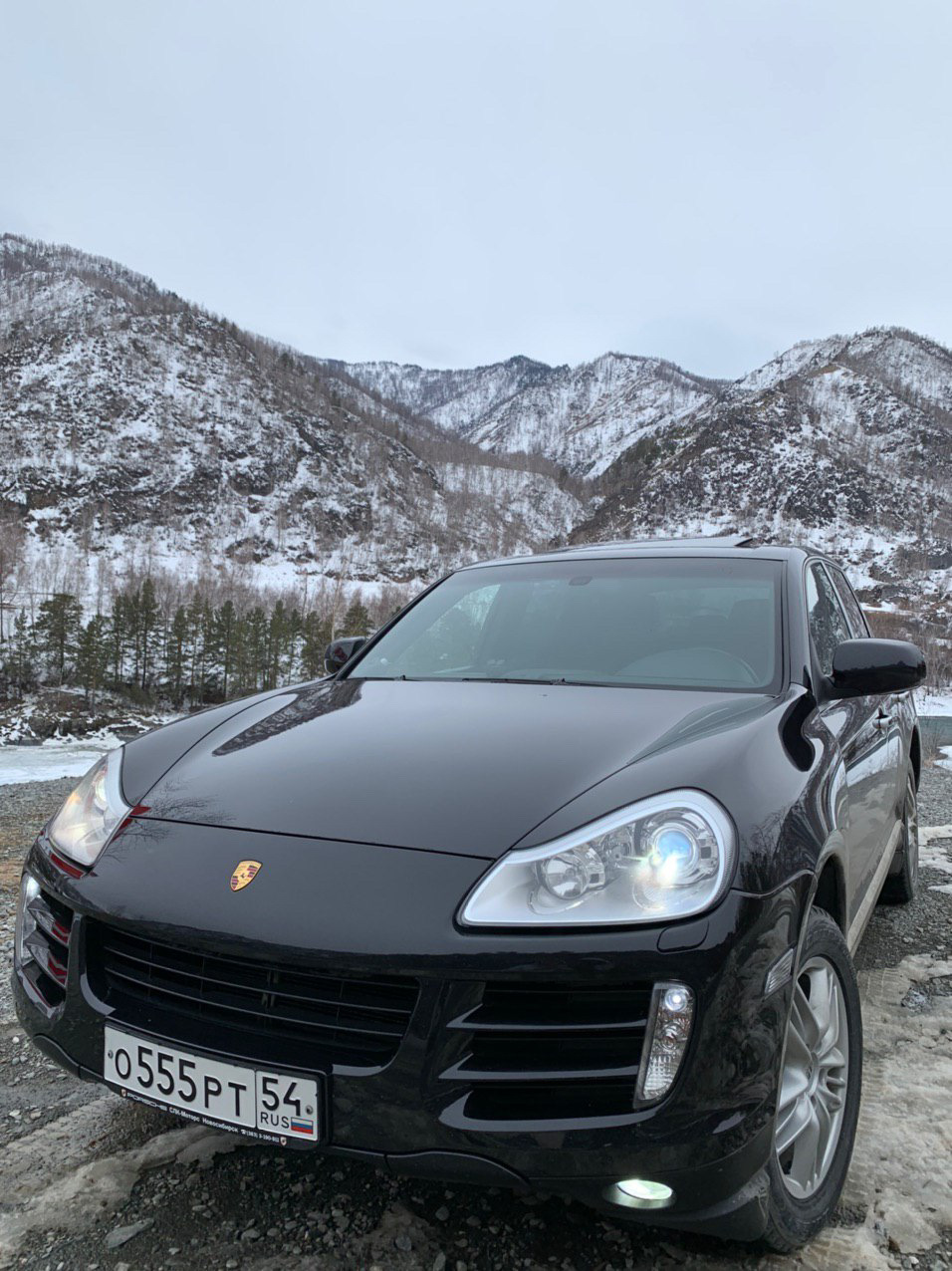 Первое путешествие на Каене. Зимний Алтай. Или дешевле самолетом — Porsche  Cayenne (1G) 955/957, 3,6 л, 2009 года | путешествие | DRIVE2