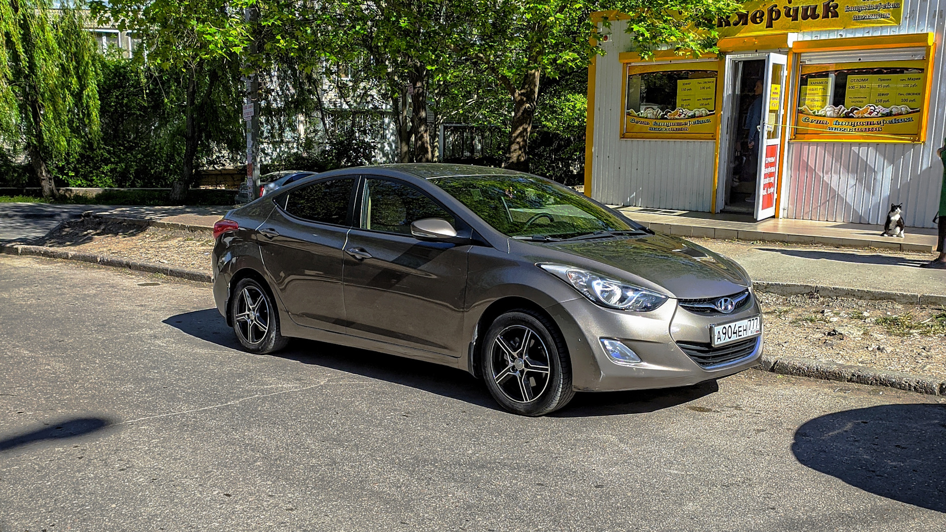 Hyundai Elantra (5G) 1.6 бензиновый 2012 | на DRIVE2