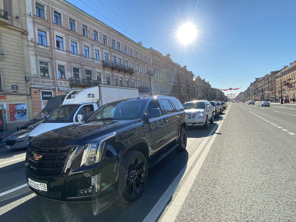 Cadillac Escalade Black антихром