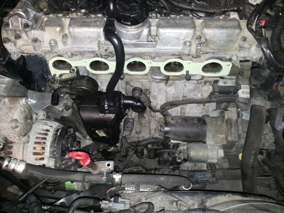 ВКГ установлена на двигатель — Volvo S60 (1G)
