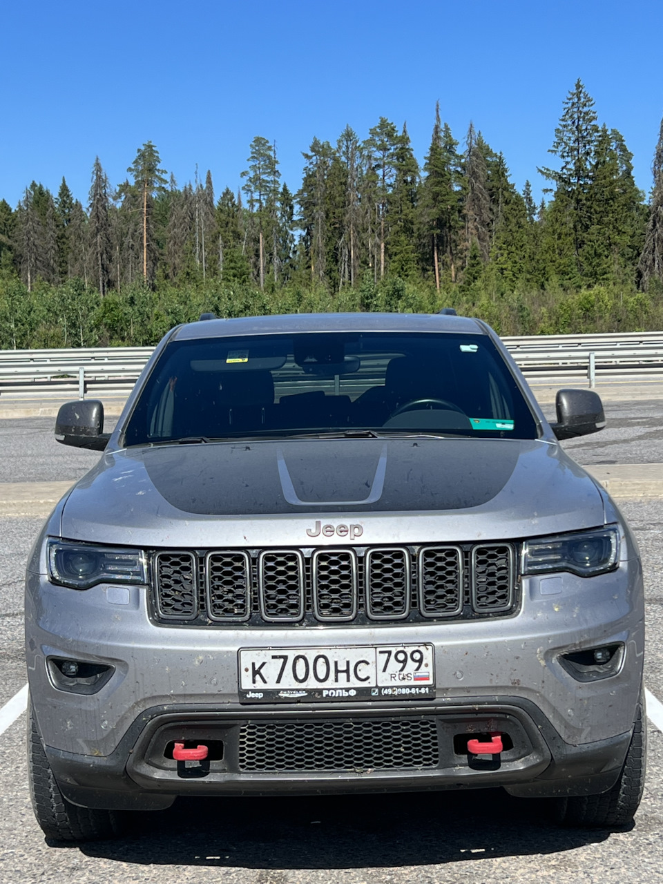 Дорога домой из Сортавала. — Jeep Grand Cherokee (WK2), 3,6 л, 2018 года |  наблюдение | DRIVE2