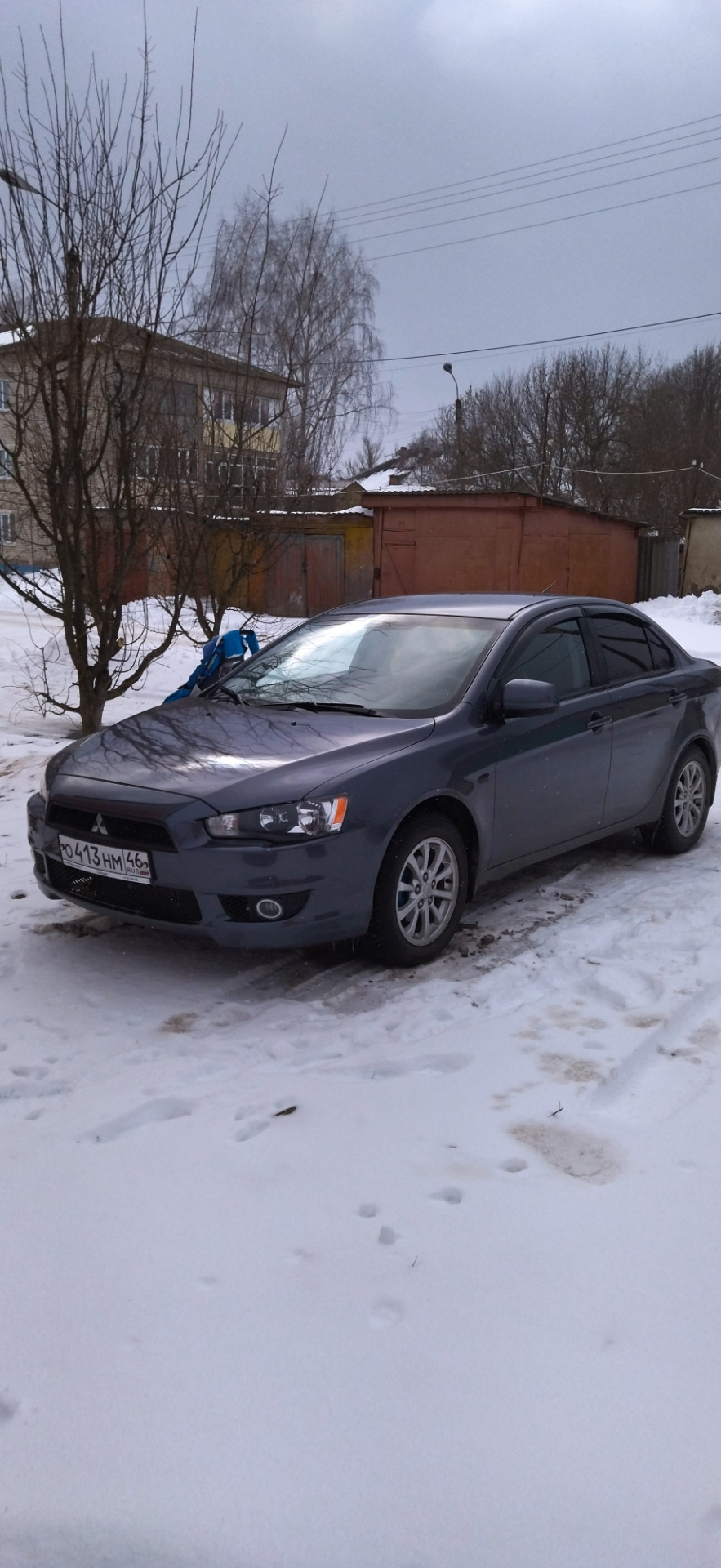 Очередной авто-очередная покраска. — Mitsubishi Lancer X, 1,5 л, 2009 года  | кузовной ремонт | DRIVE2