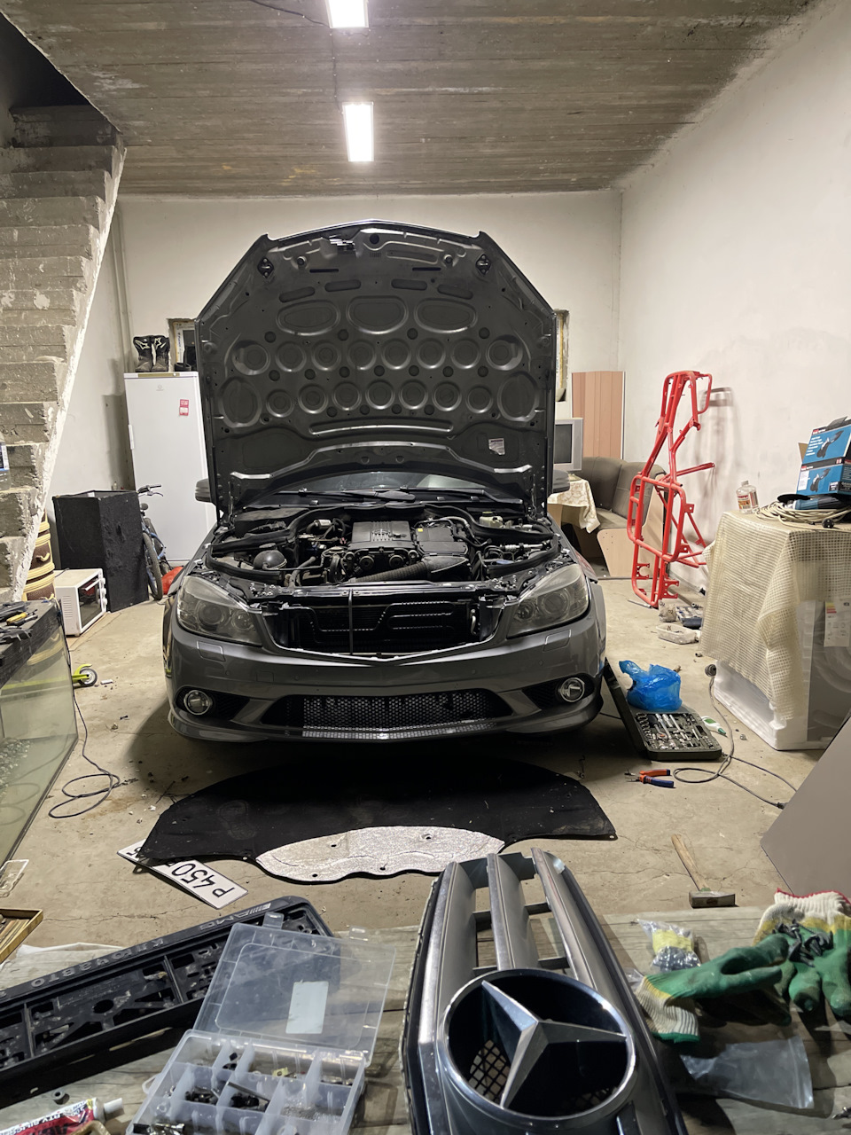 Процесс работы — Mercedes-Benz C-Class (W204), 1,8 л, 2008 года ...