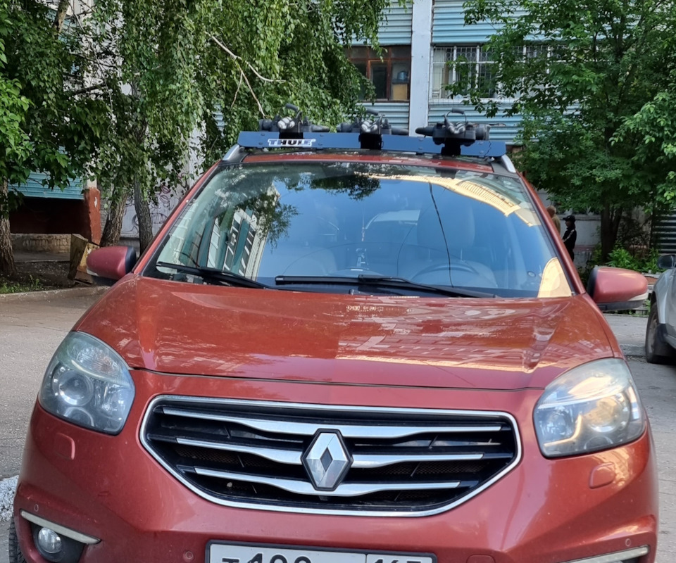 Антикрыло, шоб не взлететь! — Renault Koleos (1G), 2,5 л, 2013 года ...