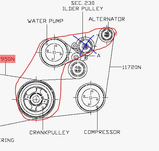 [РЕСТ!] Короткий ремень в обход муфты кондиционера — Nissan Pathfinder ...