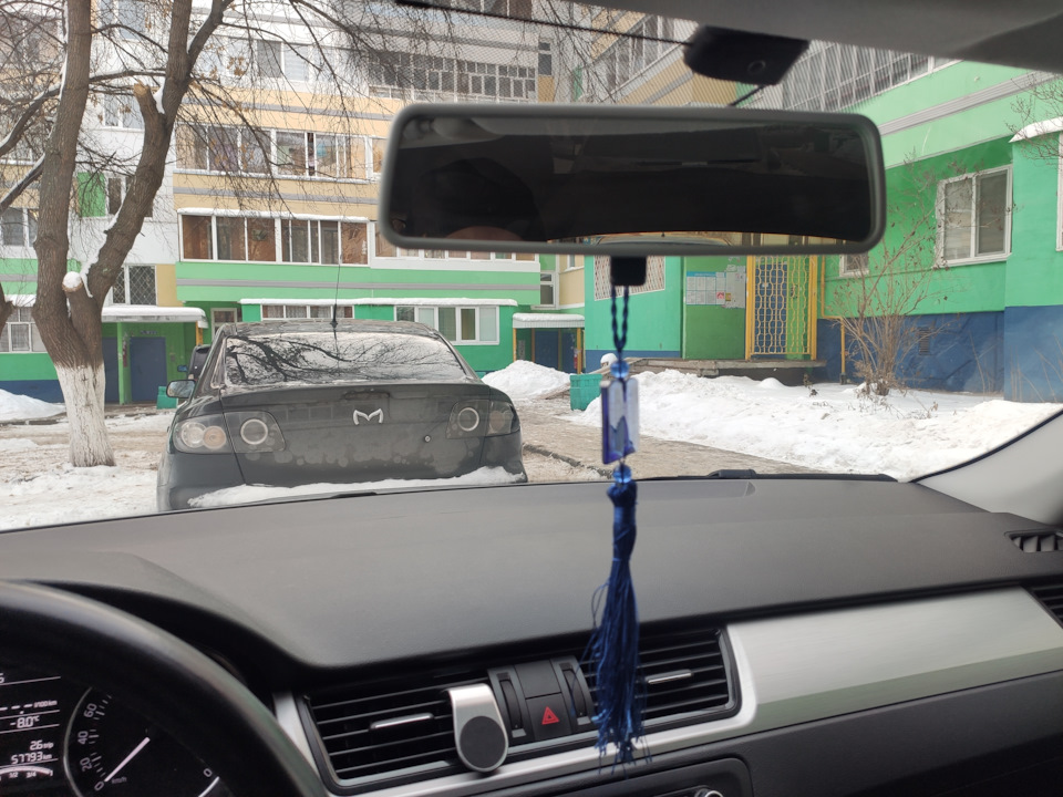 Видеорегистратор 70mai DashCam 1s. — Skoda Rapid (1G), 1,6 л., 2016 ...