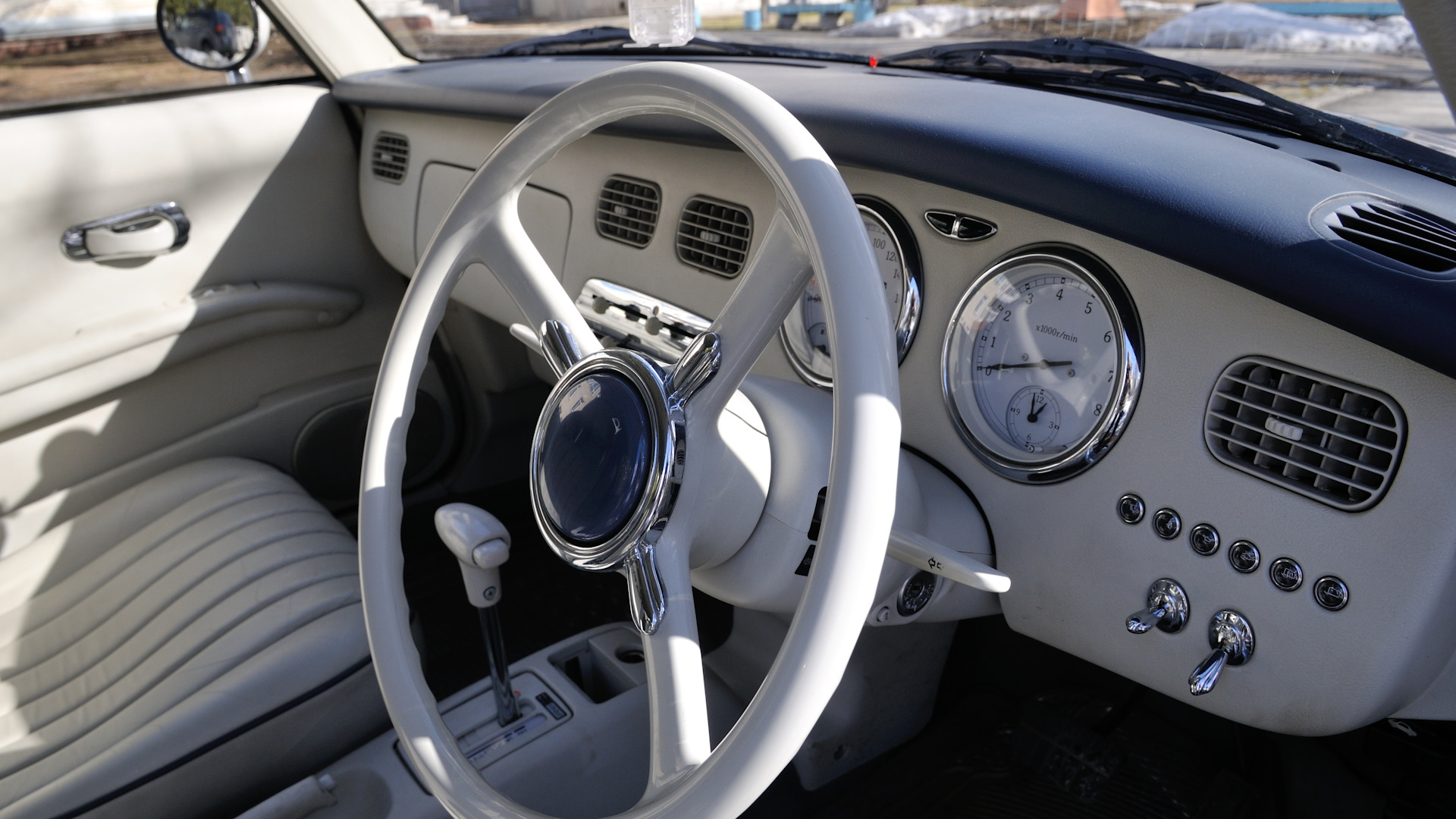 Nissan Figaro 1.0 бензиновый 1991 | литр с турбинкой на DRIVE2