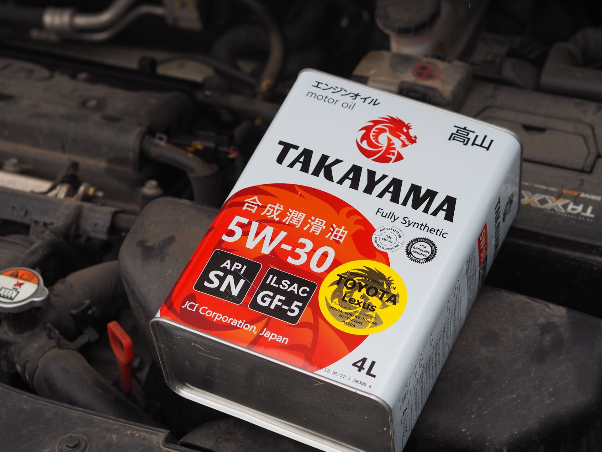 Цена — качество. Масло TAKAYAMA 5W-30 — KIA Rio (3G), 1,6 л, 2013 года ...