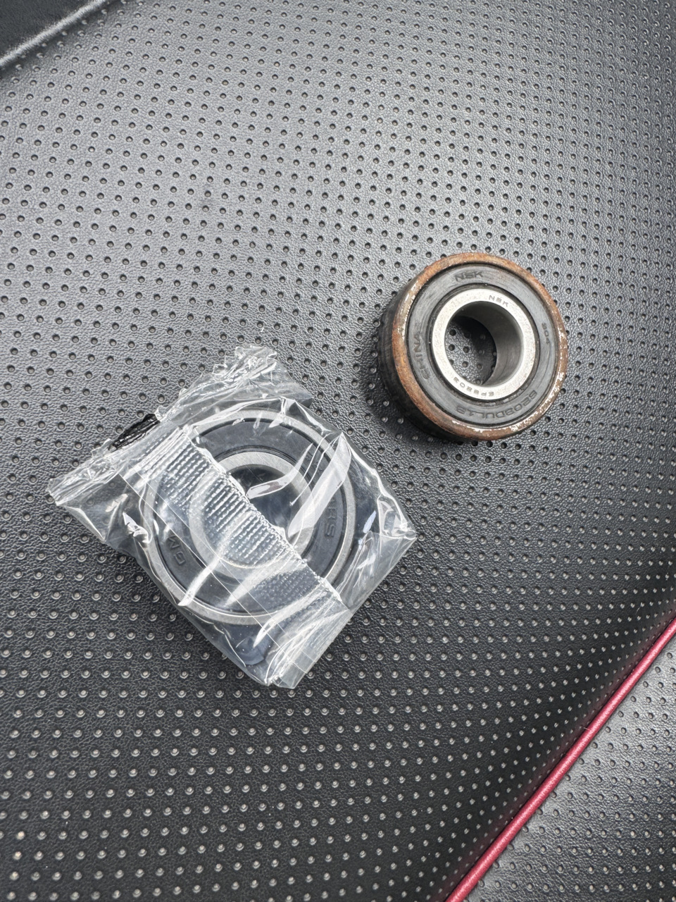 Замена подшипников обводного ролика+натяжителя — Nissan Pathfinder (3G ...