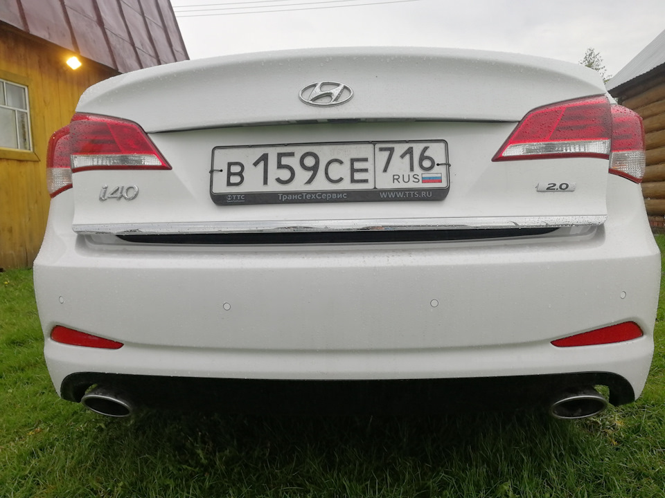Парктроники — Hyundai i40, 2 л, 2015 года | аксессуары | DRIVE2