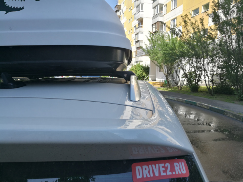 ширина самое то, чётко по рейлинги — Volkswagen Tiguan (1G)