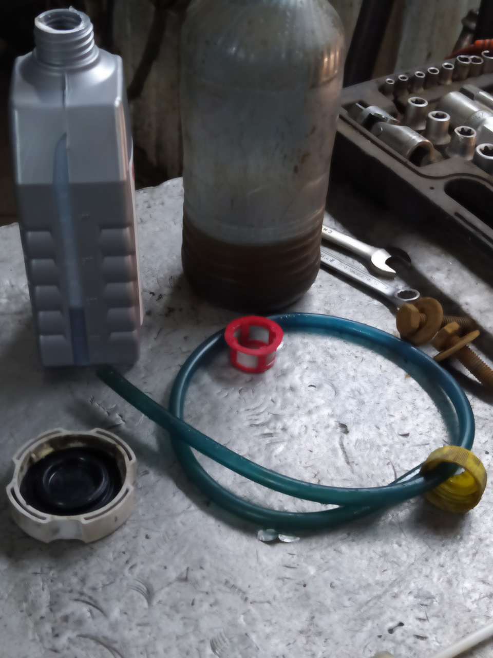 Частичная замена масла в АКПП, замена тормозной жидкости — Hyundai i30 ...