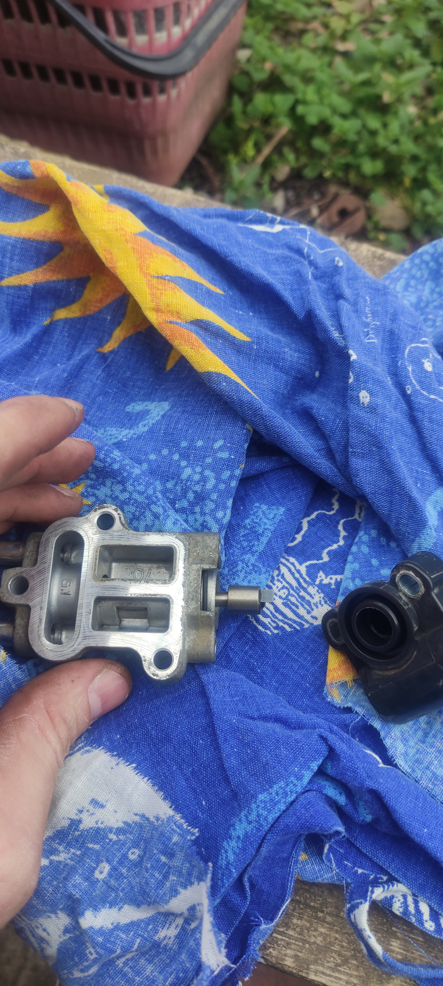 Ремонт дроссельной заслонки Тойота Функарго (1 nzfe) . — Toyota ...