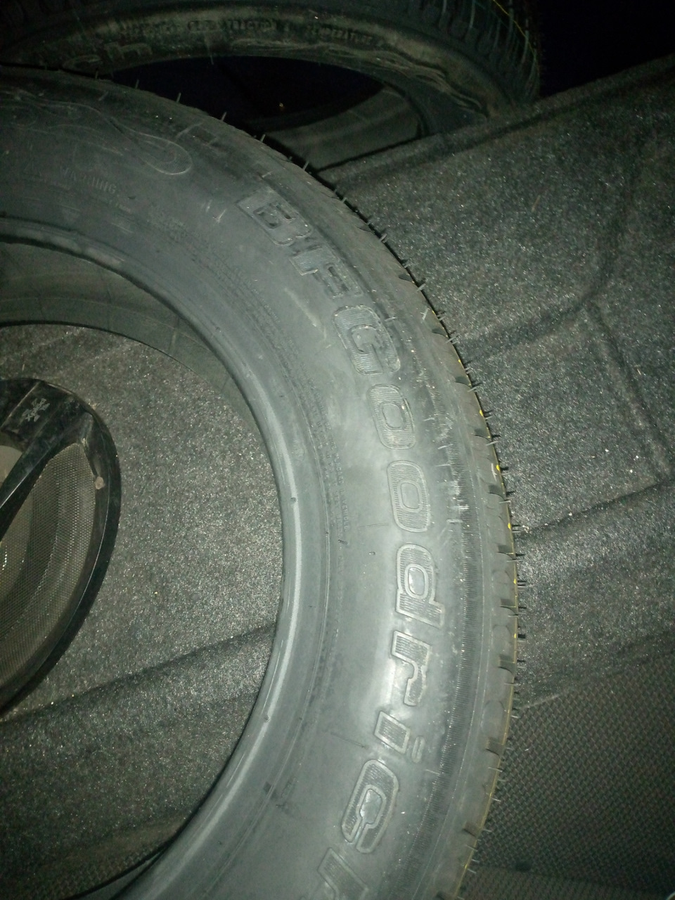 Новая резина. Bf Goodrich g-grip — Lada Калина Универсал (1G), 1,6 л ...