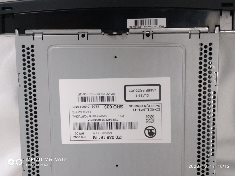 ШТАТНОЕ Г. У ДЛЯ ШКОДЫ ОКТАВИЯ А5FL (РЕСТАЙЛИНГ) 2013г.в. RADIO-SWING ...