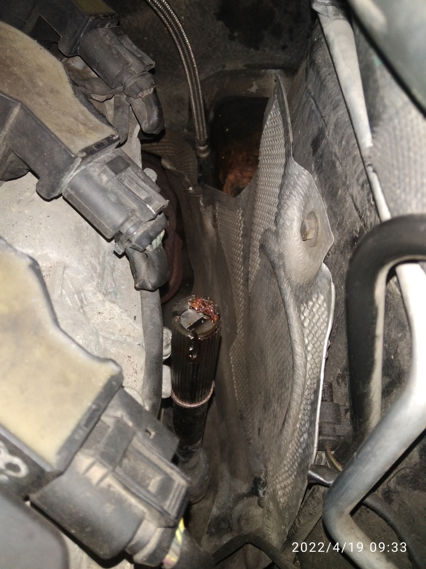 Регулировка люфта рулевого кардана — Mercedes-Benz M-Class (W164), 3,5 ...