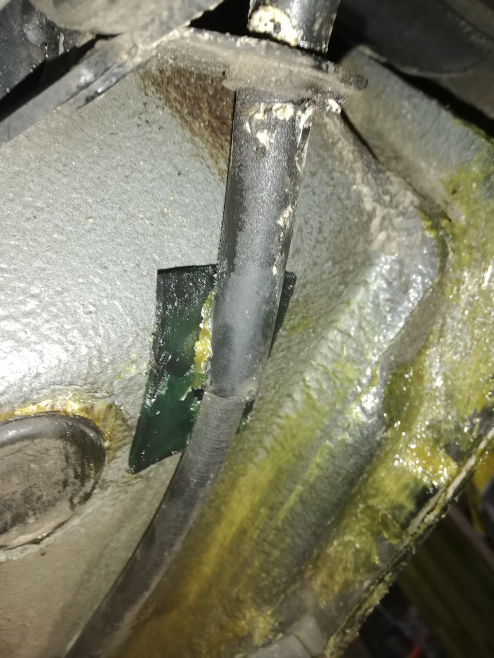 Антикор+устранение трения тросика ручника — Lada Гранта Лифтбек (2-е ...