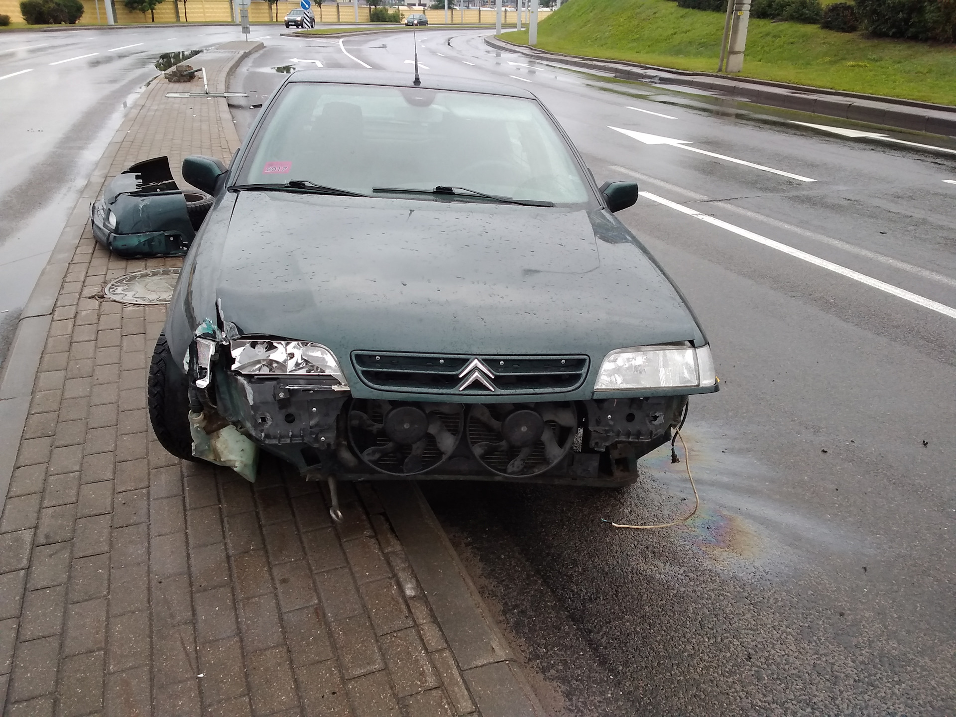 Все слишком хорошо начиналось. — Citroen Xantia, 2 л, 1998 года | ДТП |  DRIVE2