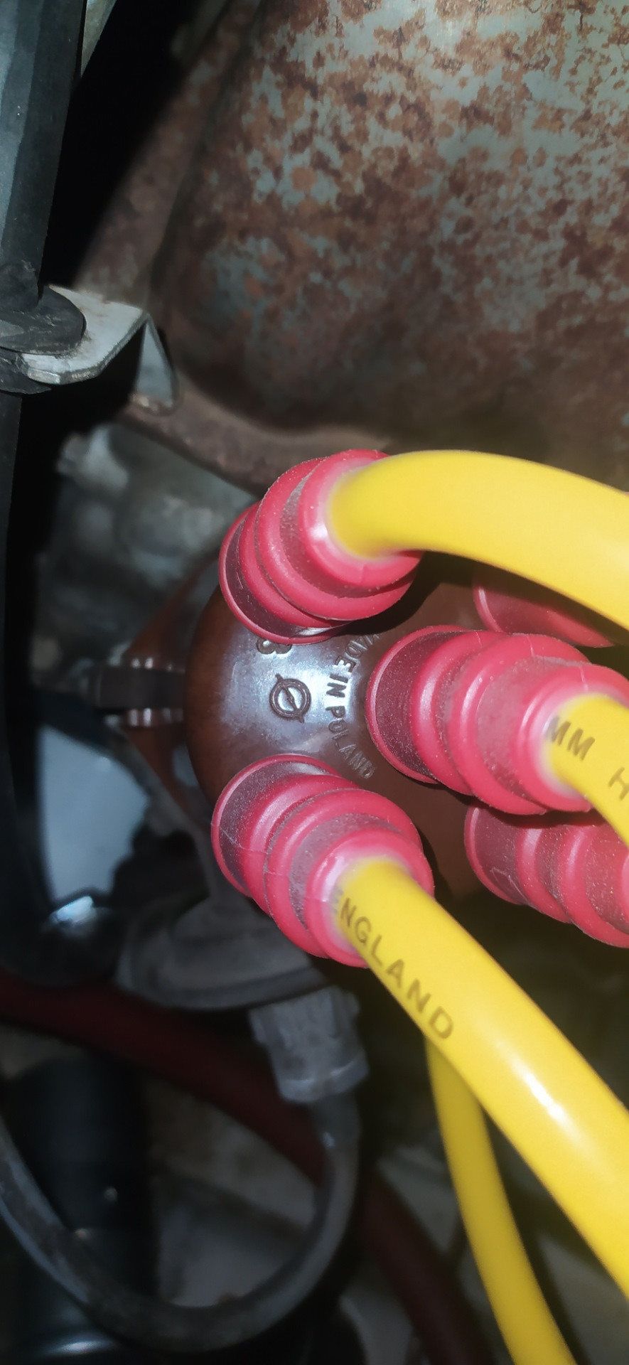 Регулировка клапанов, в/в провода, свечи — Lada Riva GLS, 1,6 л, 1988 ...