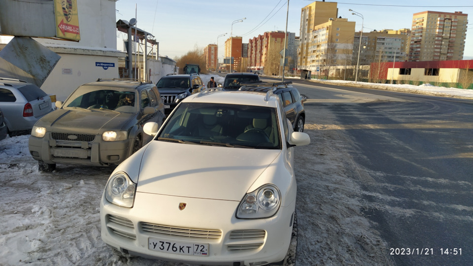 Итоги эксплуатации Кайена за неделю и зимний оффроад на Кайене ...