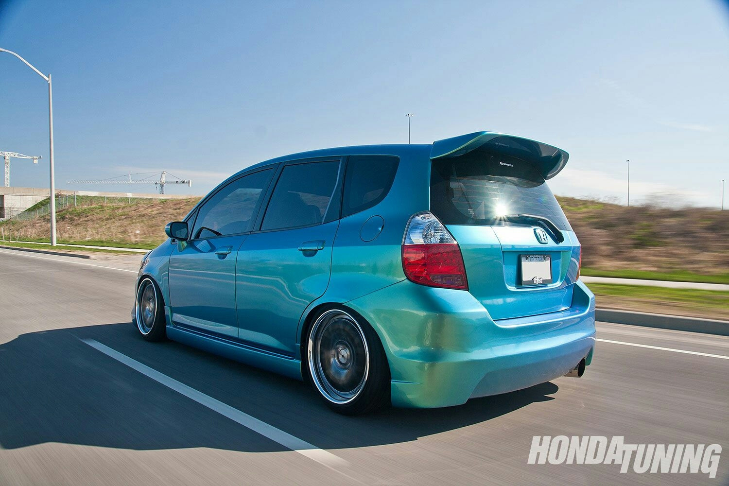 Honda Fit 2008 stance