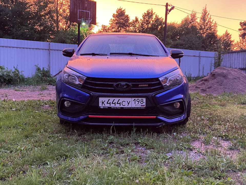 Антихром — Lada Vesta Sport, 1,8 л, 2021 года | стайлинг | DRIVE2