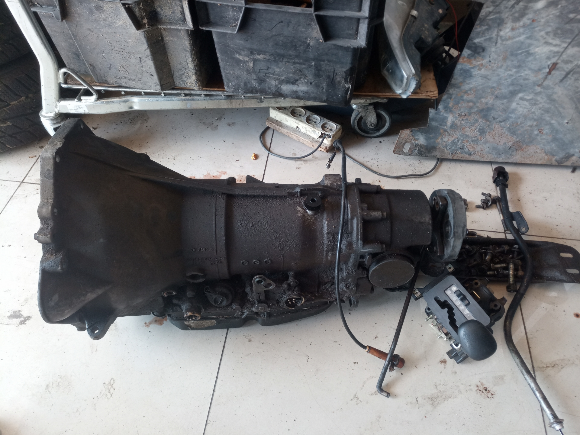 Свап с АКПП на механику — Mercedes-Benz E-Class (W124), 2,3 л, 1992 ...