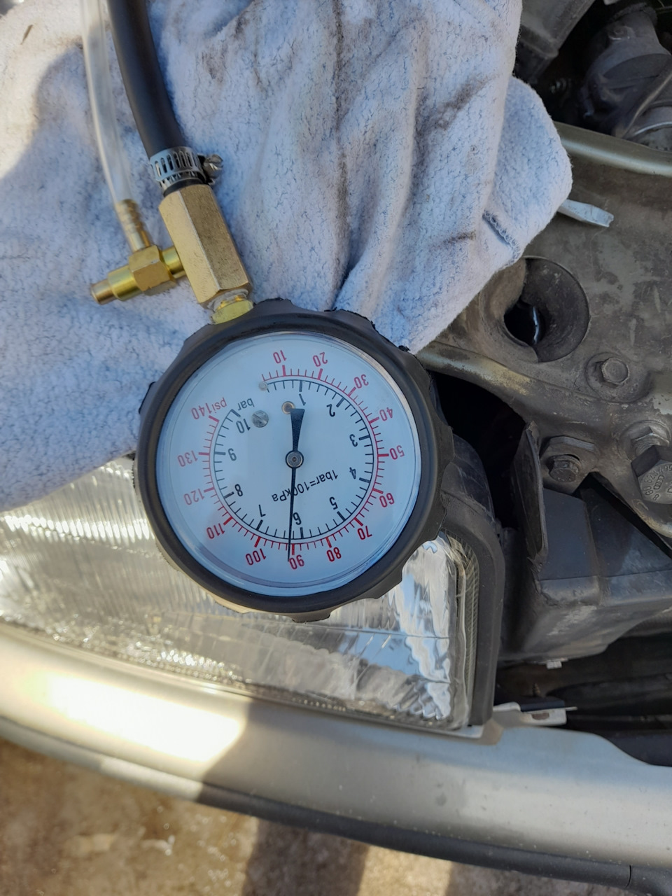 Настройка смеси, регулировка эгрд. — Audi 100 (C4), 2,3 л, 1991 года ...