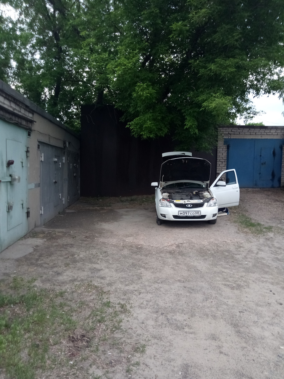 Установка Жабо от приоры 2 — Lada Приора хэтчбек, 1,6 л, 2012 года ...