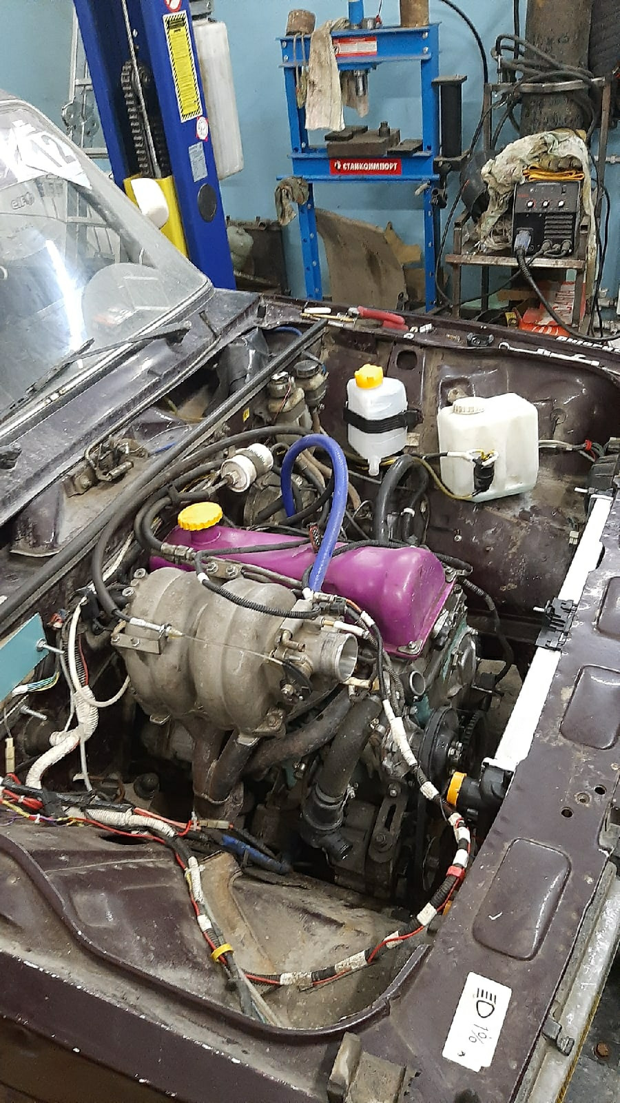 Турбо Нива мотор в классику (ч.12) радиатор 2110 или отличное ...