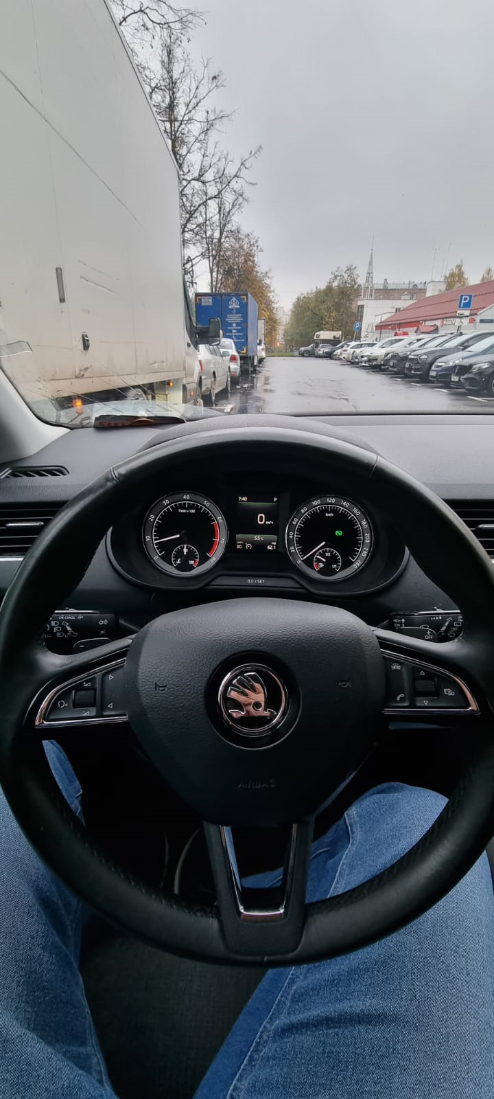 Установка руля с подогревом + бонус подрулевые лепестки DSG — Skoda ...