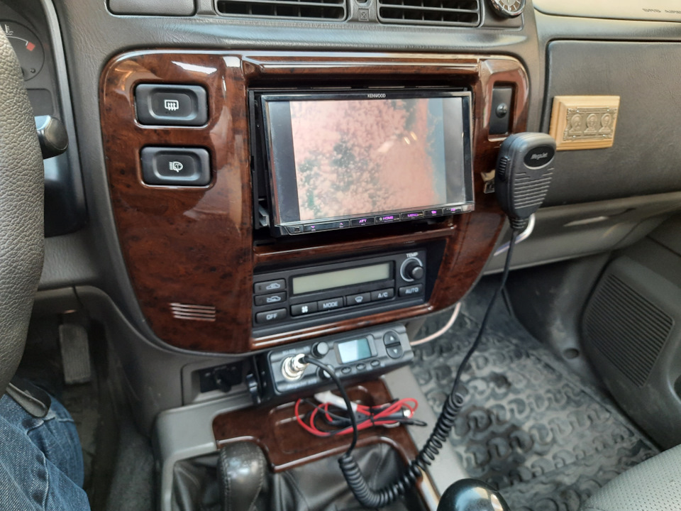 Установка радиостанции, Бинара-5S — Nissan Patrol (Y61), 2,8 л., 1999 ...