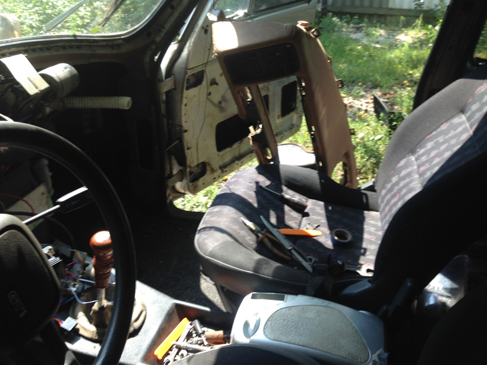 Замена выжимного, и сцепления — Ford Mondeo I, 1,8 л, 1995 года ...