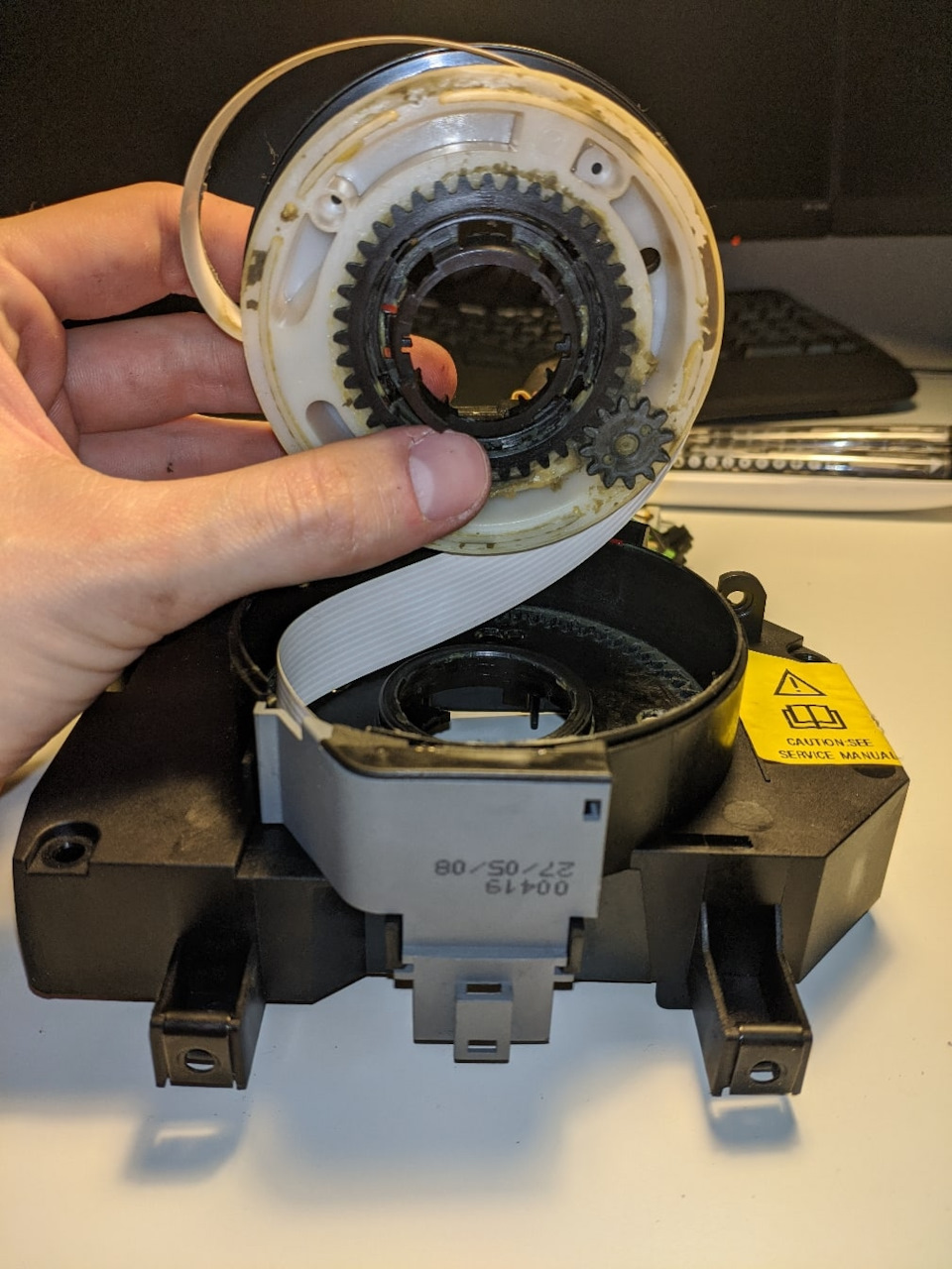 Установка подрулевого шлейфа Fiat Grande Punto — FIAT Grande Punto, 1,4 ...