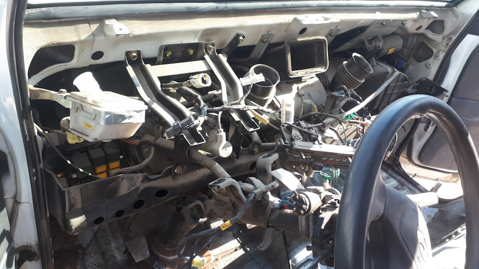 Хендай портер как снять печку Замена проводки - Hyundai Porter (3G), 2,5 л, 2006 года электроника DRIVE2