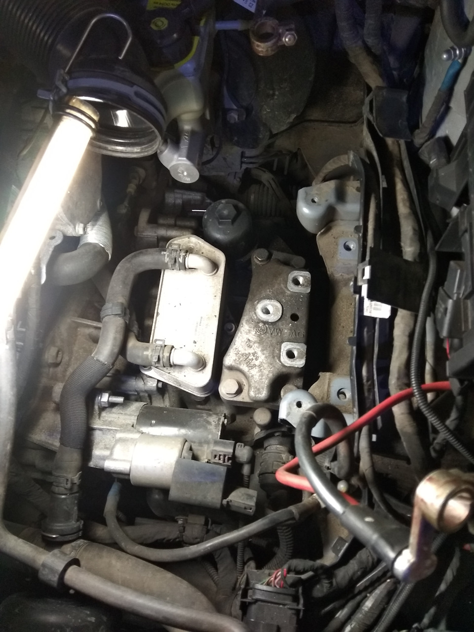 Первой после stage сдалась подушка — Skoda Superb Combi (Mk2), 2 л ...