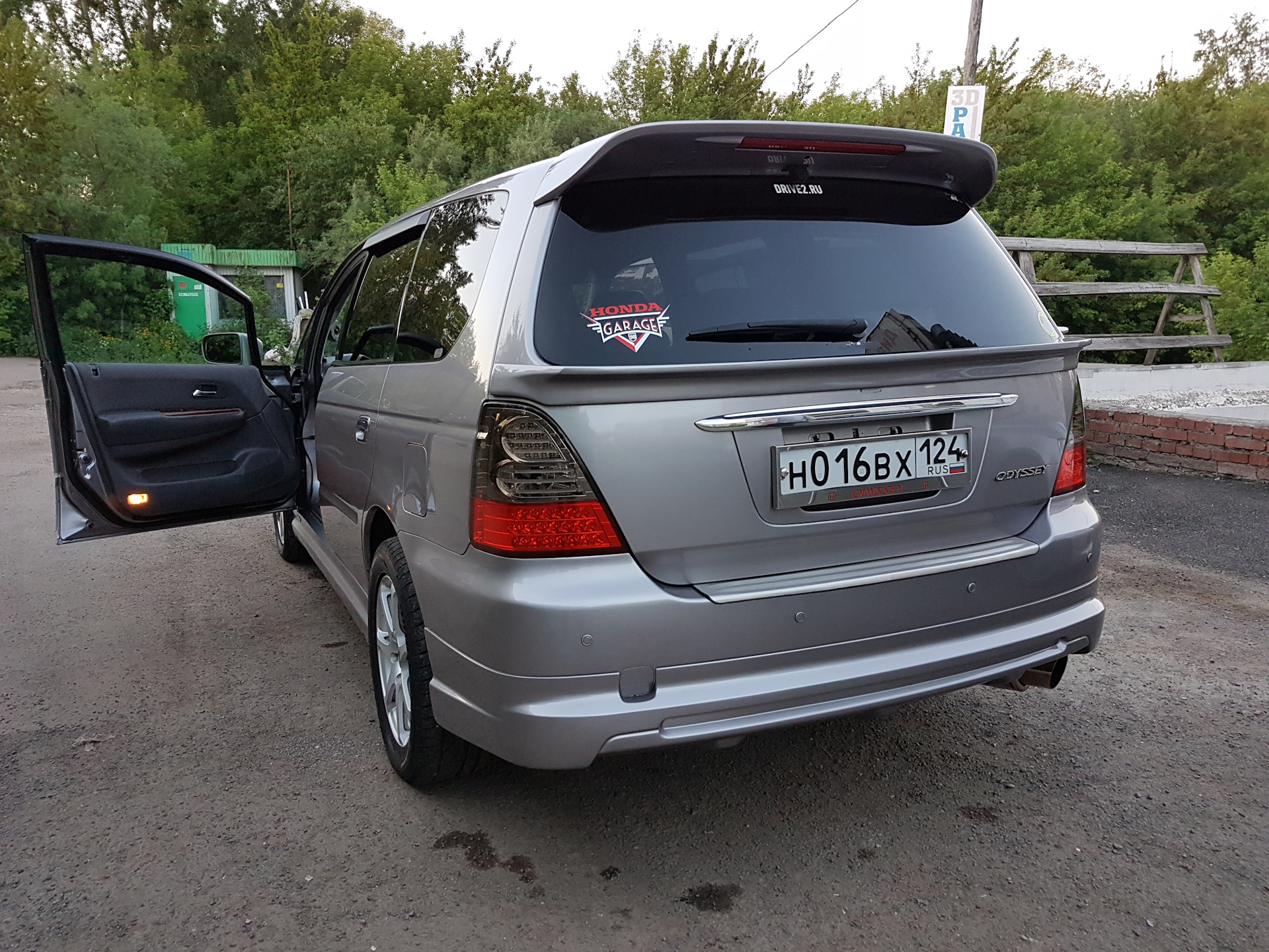 Спойлер Honda Odyssey ra6