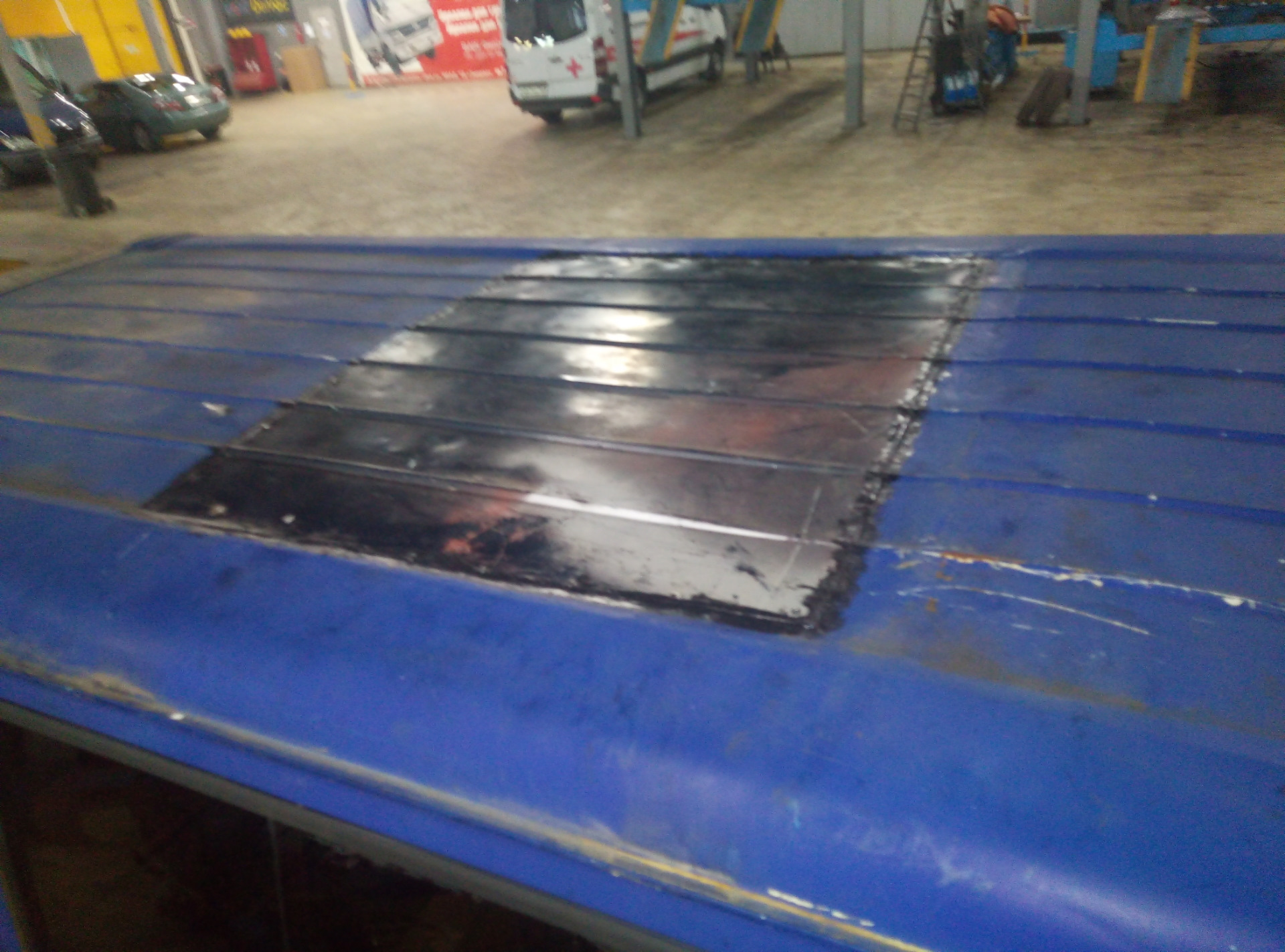 Ремонт люка — Mitsubishi Delica (P35W), 2,5 л, 1989 года | своими ...