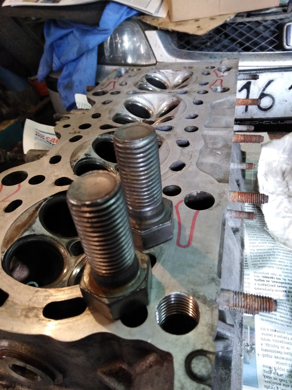 Замена стоек, передних опорных подшипников SS20 и шаровых опор. — Lada ...