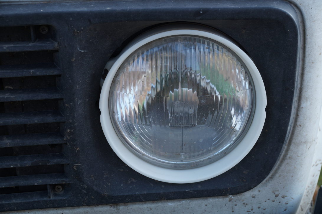 Пластиковые ободки фар на Ниву. — Lada 4x4 5D, 1,7 л, 2013 года ...