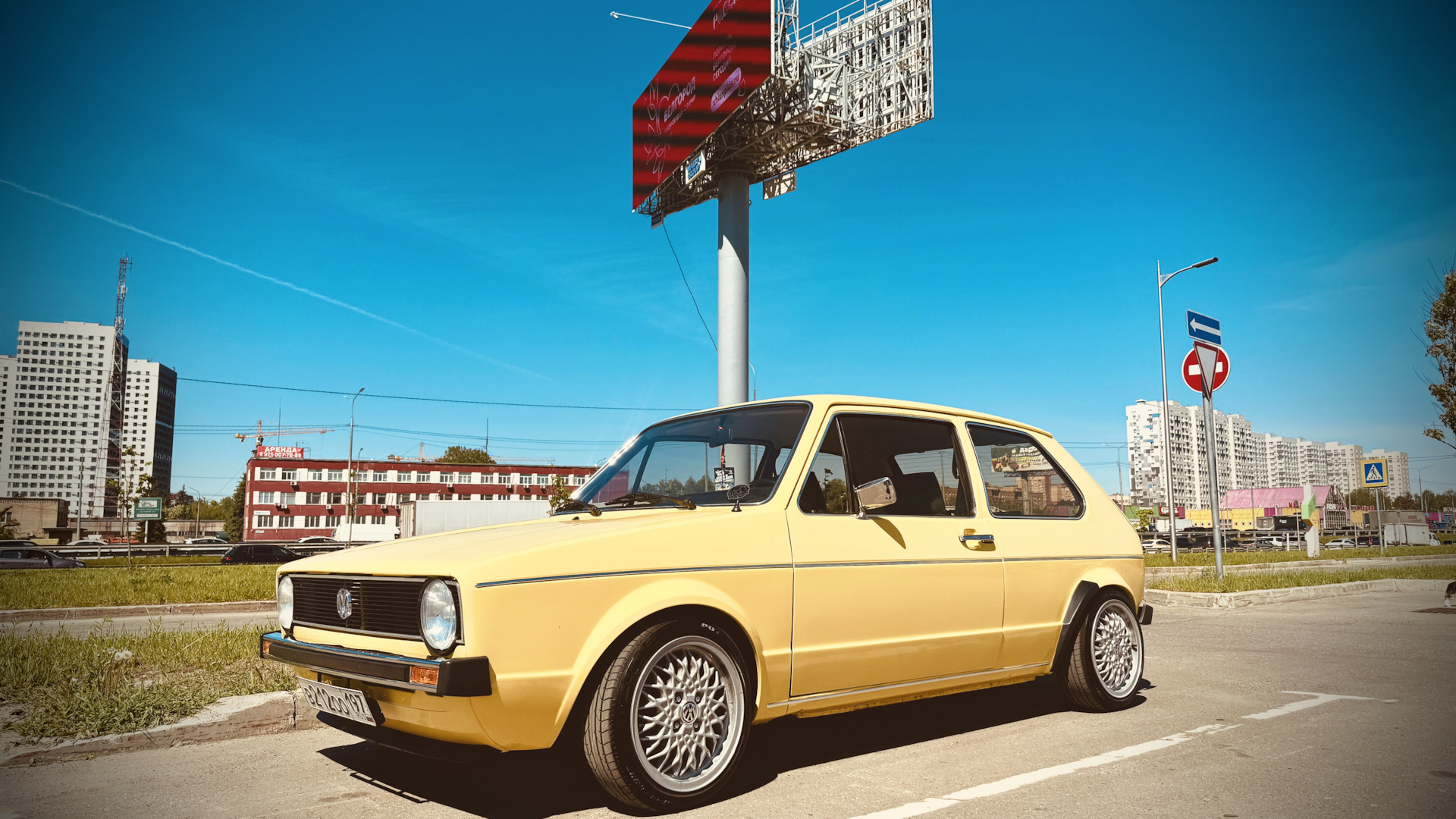 Volkswagen Golf Mk1 1.8 бензиновый 1978 | MK1 1978: LemonGelb на DRIVE2