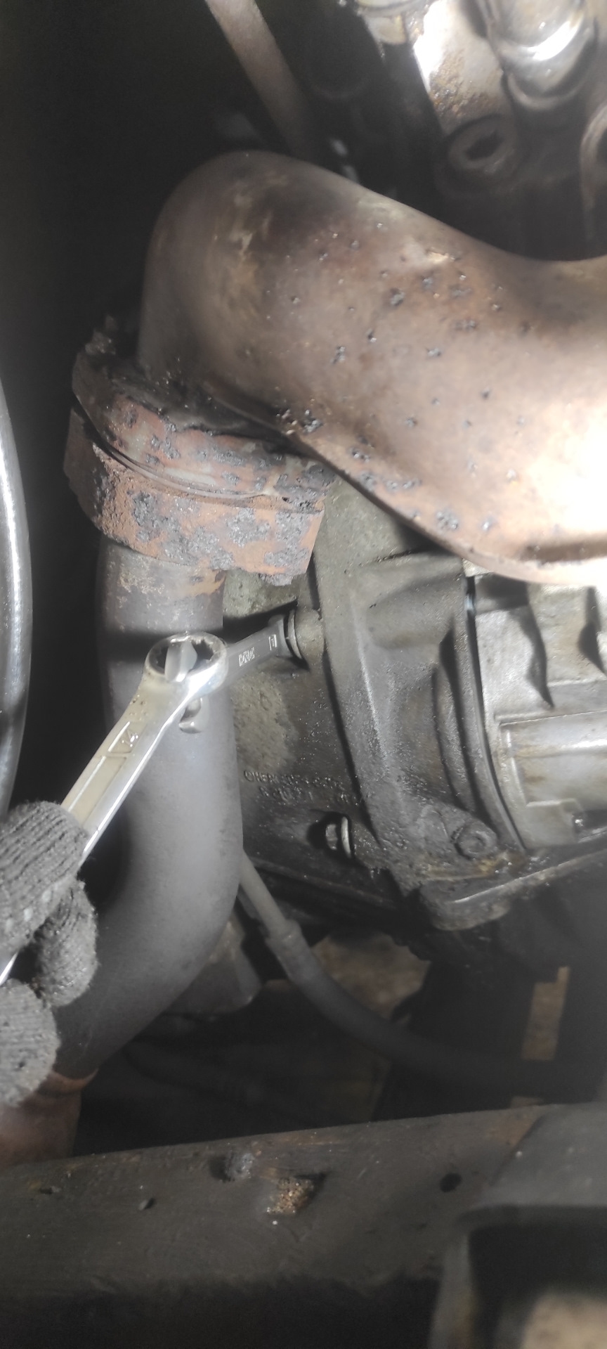 Ревизия генератора, стартера, замена ГУР и подшипника в муфте ...