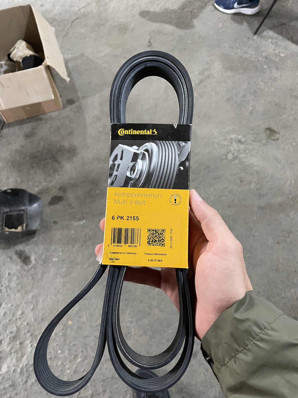 Замена ремня — Mercedes-Benz C-Class (W202), 2,3 л, 1997 года | визит ...