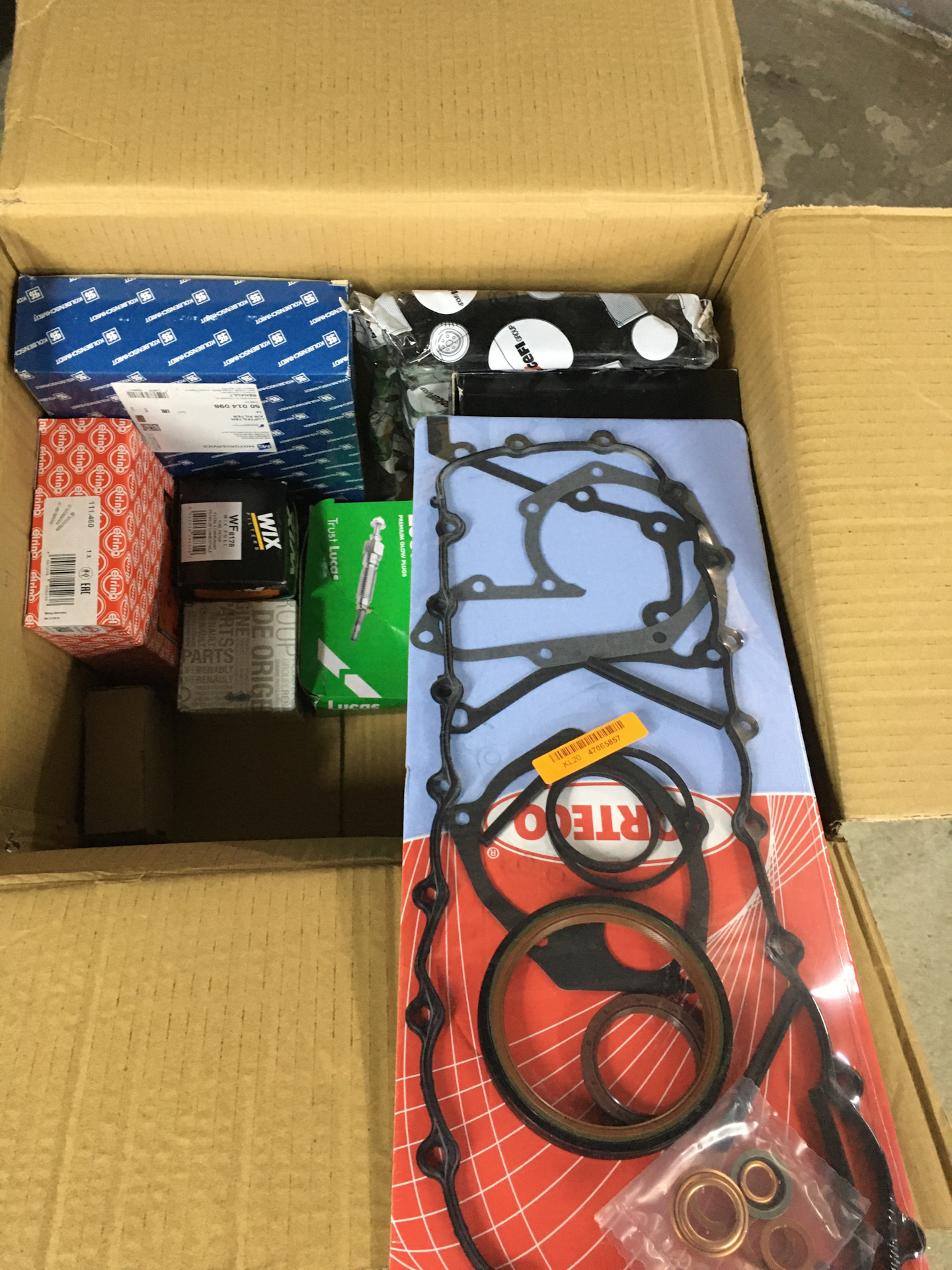 Проворот вкладышей — Renault Megane II, 1,9 л, 2004 года | запчасти ...