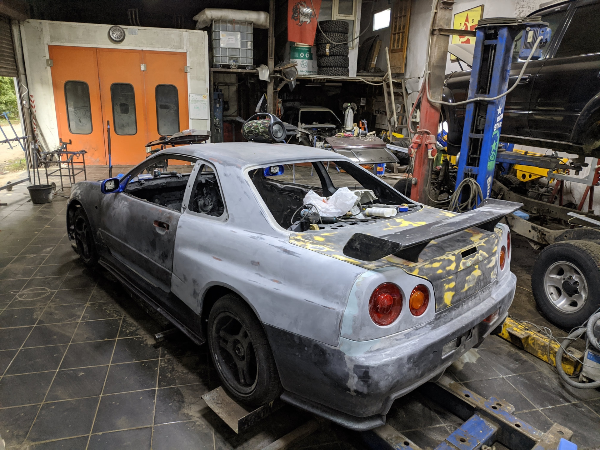 Подготовка к покраске — Nissan Skyline (R34), 2,5 л, 2000 года | кузовной  ремонт | DRIVE2