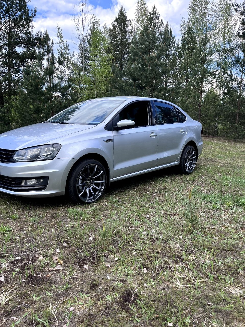 Ну вот и поставил литые диски R17 — Volkswagen Polo Sedan, 1,6 л, 2020 года  | колёсные диски | DRIVE2